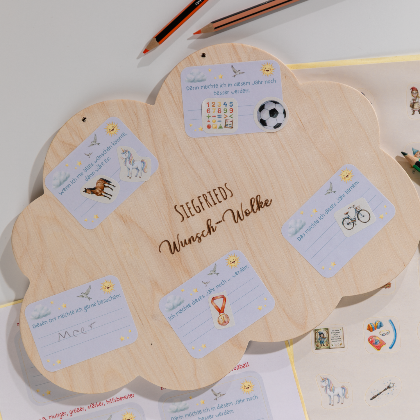 Wichtel-Wunsch-Wolke